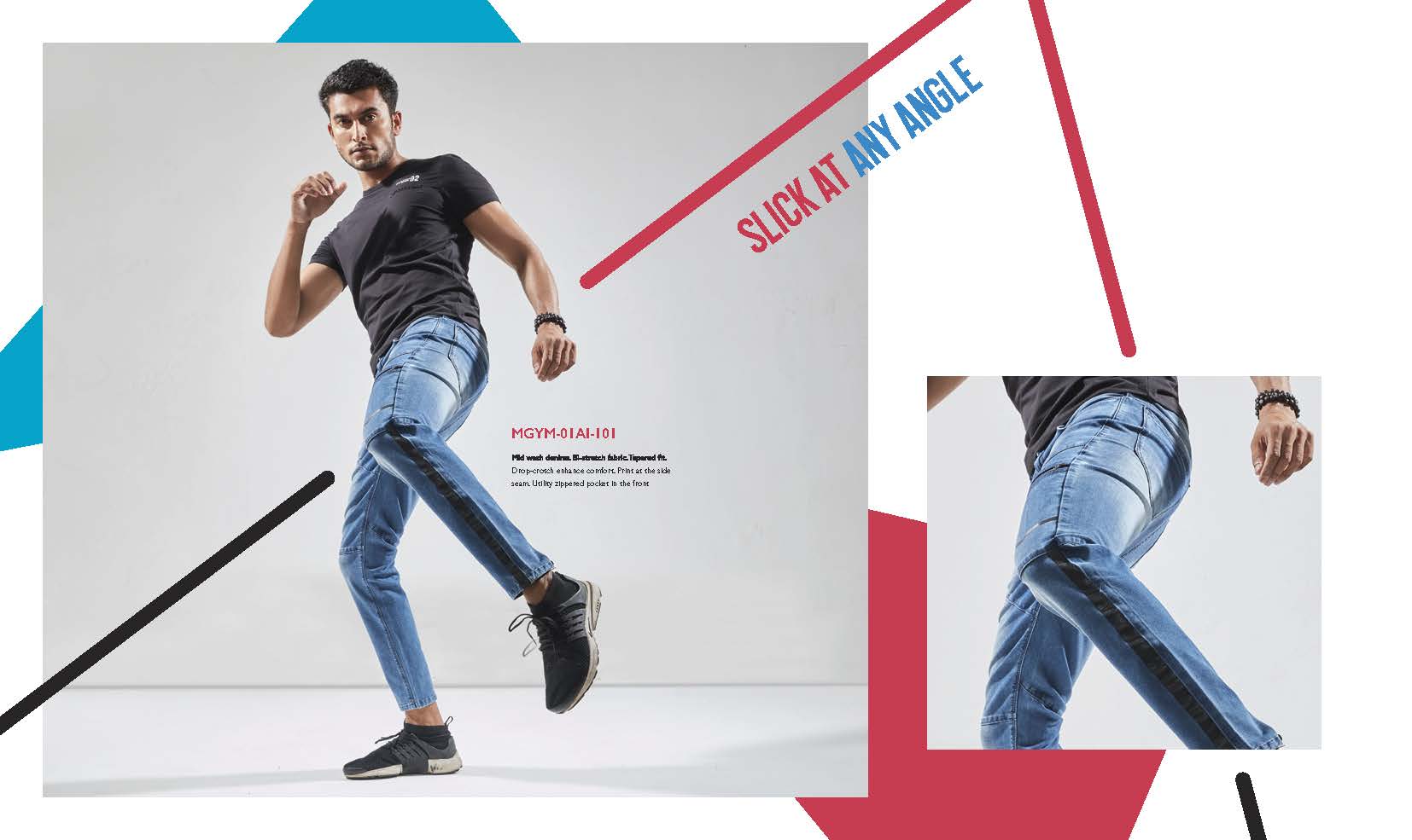 gym jeans spykar