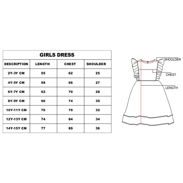 size chart in inches