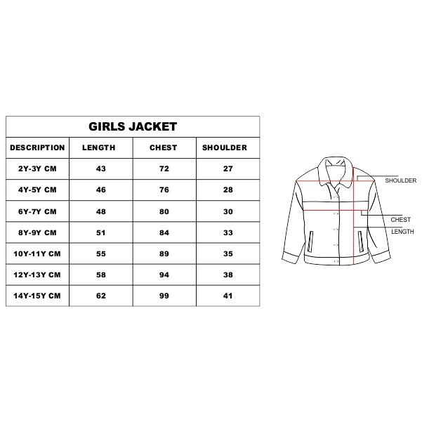 size chart in inches