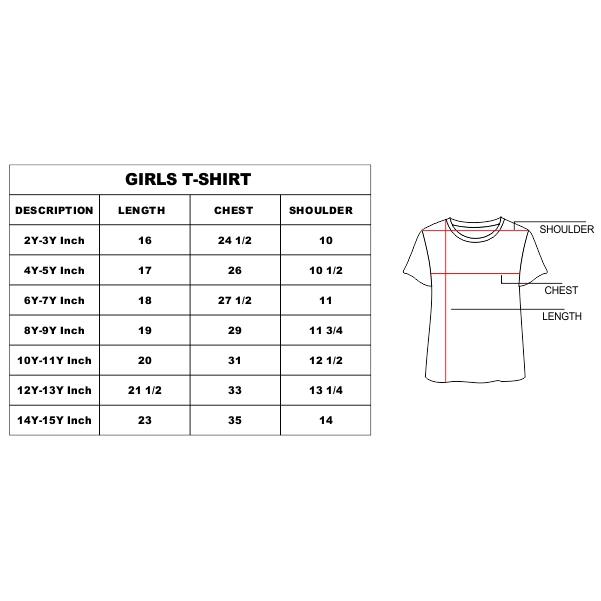 size chart in inches