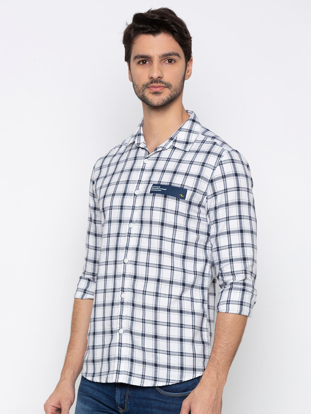 slim fit casual shirt