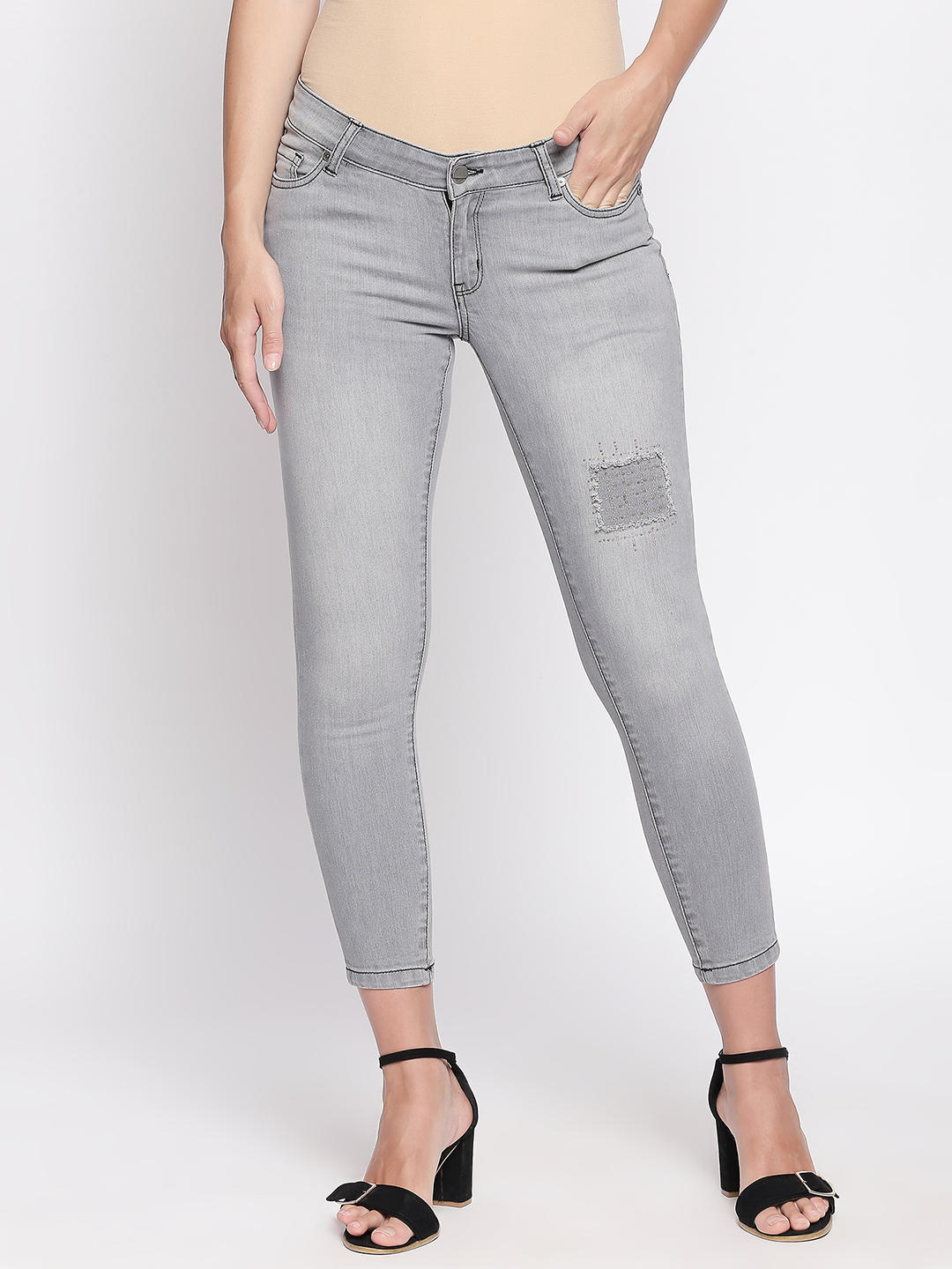 spykar grey jeans