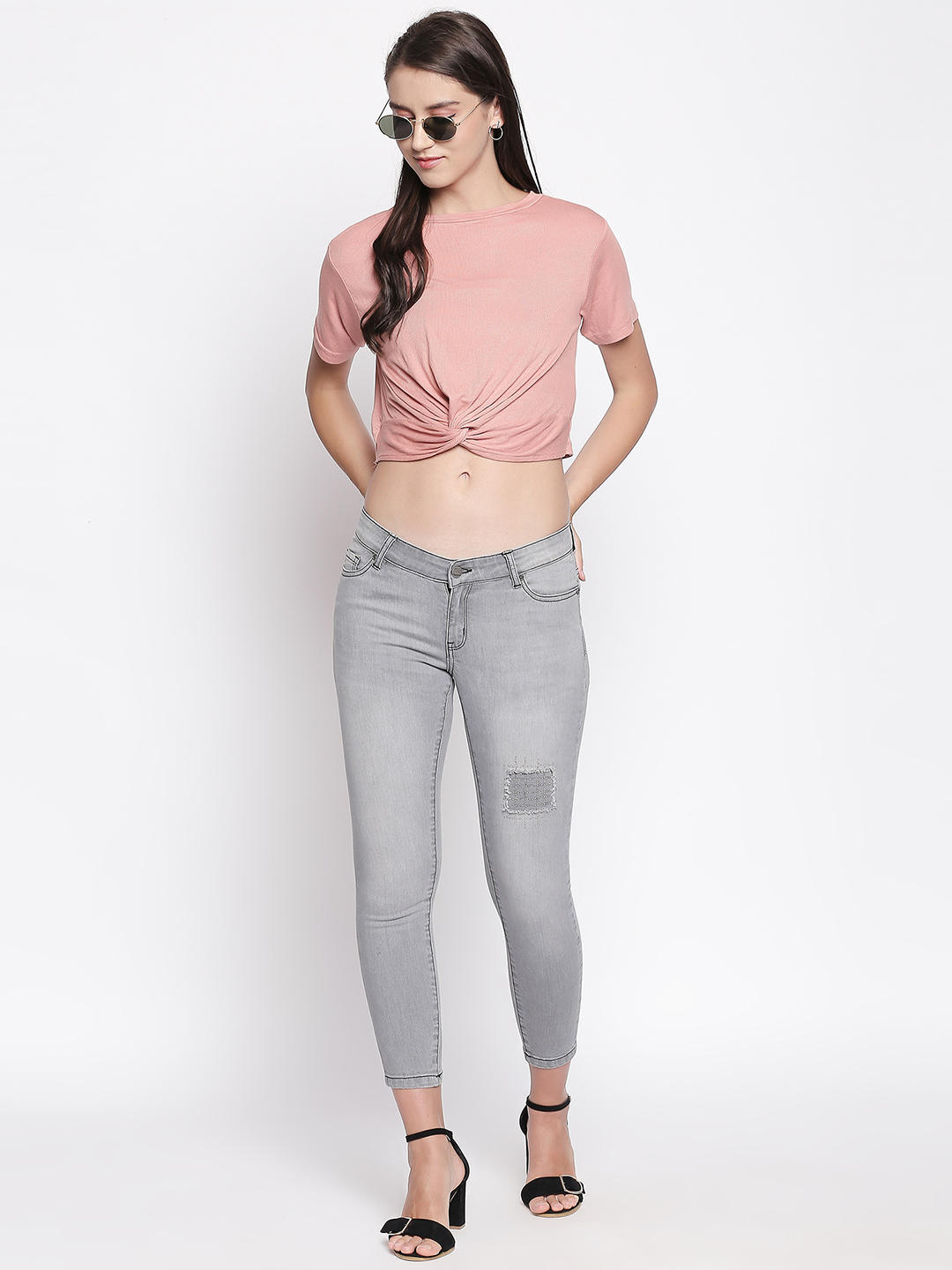 spykar grey jeans
