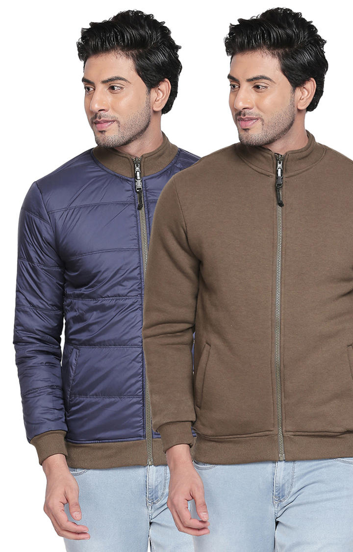 spykar reversible jacket