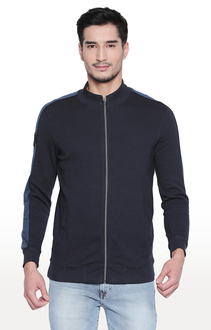 spykar sweatshirt with zipper