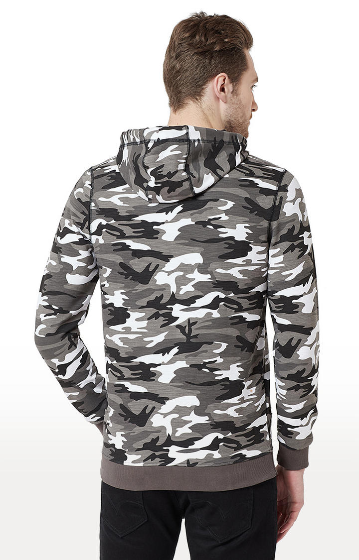 spykar hooded sweatshirt