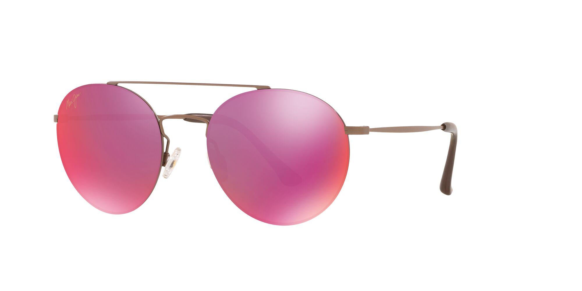 Pink Mirror Polarized Sunglasses