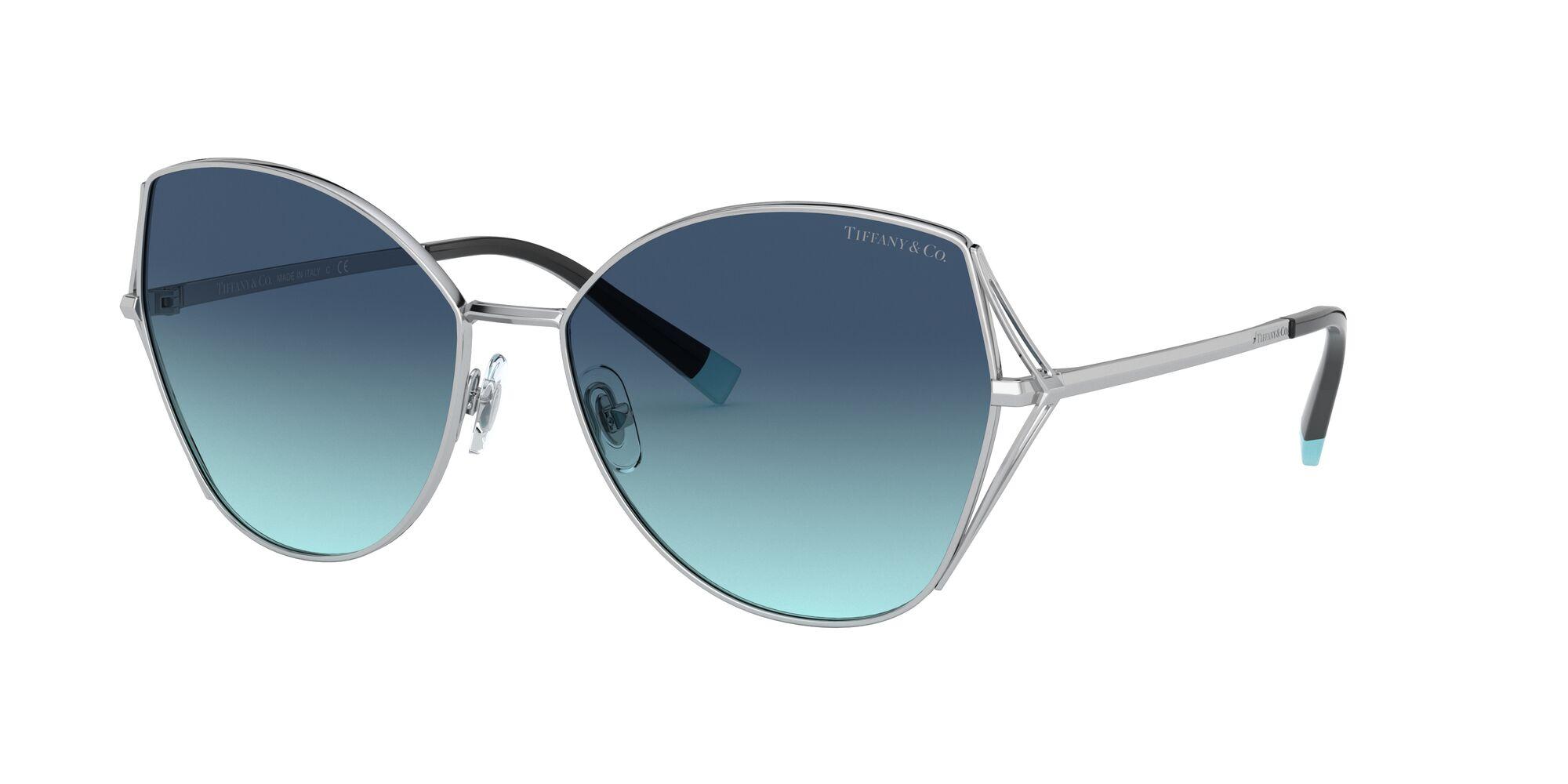 Azure Gradient Blue Sunglasses