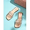 ROCIA Transparent Women Casual Rivet Sliders