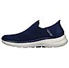 Skechers Navy Men Go Walk 6 - Easy On Slip On Sneakers