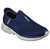 Skechers Navy Men Go Walk 6 - Easy On Slip On Sneakers