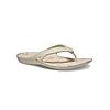 CROCS BEIGE WOMEN KADEE II GRAPHIC FLIP FLOPS