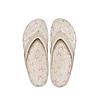 CROCS BEIGE WOMEN KADEE II GRAPHIC FLIP FLOPS