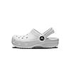 CROCS WHITE KIDS CLASSIC CLOGS