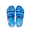 CROCS BLUE UNISEX MARBLED FLIP FLOPS