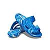 CROCS BLUE UNISEX MARBLED FLIP FLOPS