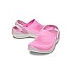 CROCS PINK KIDS LITERIDE 360 CLOGS