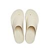 CROCS BEIGE WOMEN BROOKLYN FLIP FLOPS