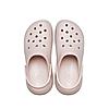 CROCS PEACH UNISEX CRUSH CLASSIC CLOGS