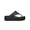 CROCS BLACK WOMEN BROOKLYN FLIP FLOPS