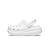 CROCS WHITE UNISEX CRUSH CLASSIC CLOGS