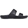 CROCS BLACK UNISEX CLASSIC FLIP FLOPS