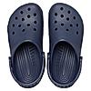 CROCS NAVY KIDS CLASSIC CLOGS