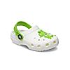 CROCS GREEN KIDS TODDLER CLASSIC GLOW ALIEN CLOGS