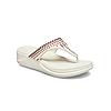 CROCS WHITE WOMEN BOCA GEM FLIP FLOPS