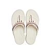 CROCS WHITE WOMEN BOCA GEM FLIP FLOPS