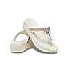 CROCS WHITE WOMEN BOCA GEM FLIP FLOPS