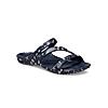 CROCS NAVY WOMEN KADEE II SHELLS PRINT FLIP FLOPS