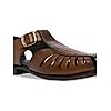 Imperio Tan Men Ethnic Pathani Sandals