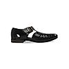 Imperio Black Men Ethnic Pathani Sandals