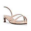 Rocia Nude Women Patent Strappy Kitten Heels