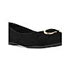 Rocia Black Women Suede Ballerinas