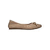 Rocia Beige Women Laser Cut Ballerinas