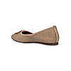 Rocia Beige Women Laser Cut Ballerinas