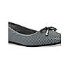 Rocia Grey Women Laser Cut Ballerinas