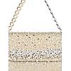 Rocia By Regal Gold Women Heavy Pearl Embellished Bag