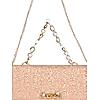 Rocia By Regal Peach Women Shimmery Clutch