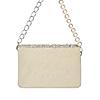 Rocia By Regal Silver Women Heavy Pearl Embellished Bag