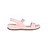 Rocia Pink Women Laser Cut Comfort Sandals