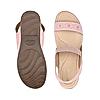 Rocia Pink Women Laser Cut Comfort Sandals