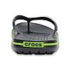 CROCS GREY UNISEX CROCBAND FLIP FLOPS