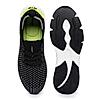 AMP Black Men Lace-Up Sports Shoes