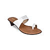 Rocia White Women One Toe Sandals