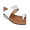 Rocia White Women One Toe Sandals