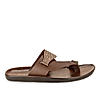 Regal Brown Men Casual Leather Sandals