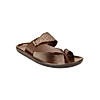 Regal Brown Men Casual Leather Sandals